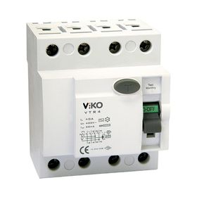 Viko VTR4-4030 Ac Tip 30 mA 4x40 Amper Kaçak Akım Koruma Rölesi