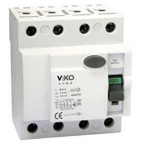 Viko VTR4-40300 4Kut 300Ma 40A Kaçak Akım Koruma Rölesi