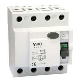 Viko VTR4-63300 3x63 A 300 mA Yangın Koruma Rölesi