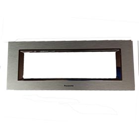 Viko WVTF28475AS-TR Panasonic Thea 7m Ultima Metal Eloxal Gümüş Renk Çerçeve