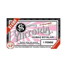 Viktoria 01 Pembe Kumaş Boyası