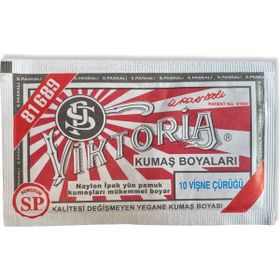 Viktoria 10 Vişne Çürüğü Toz Kumaş Boyası