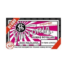 Viktoria 10 Vişne Çürüğü Toz Kumaş Boyası
