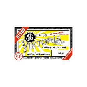 Viktoria 11 Sarı Toz Kumaş Boyası