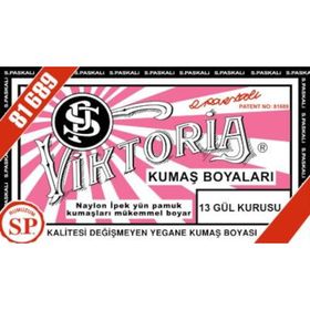 Viktoria 13 Gül Kurusu Toz Kumaş Boyası