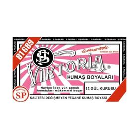 Viktoria 13 Gül Kurusu Toz Kumaş Boyası