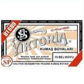 Viktoria 15 Koyu Bej Kumaş Boyası