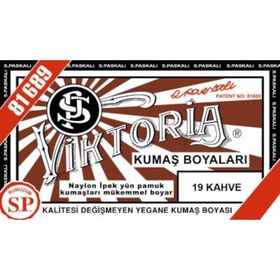 Viktoria 19 Kahve Toz Kumaş Boyası