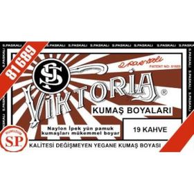 Viktoria 19 Kahve Toz Kumaş Boyası