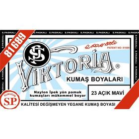 Viktoria 23 Açık Mavi Toz Kumaş Boyası