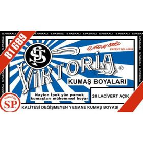 Viktoria 28 Açık Lacivert Toz Kumaş Boyası