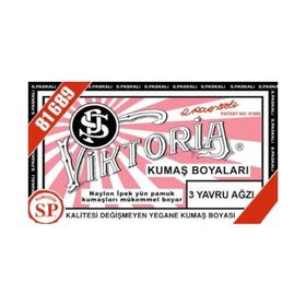 Viktoria 3 Yavru Ağzı Toz Kumaş Boyası