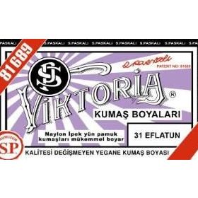 Viktoria 31 Eflatun Toz Kumaş Boyası