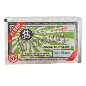 Viktoria 36 Filizi Açık Toz Kumaş Boyası