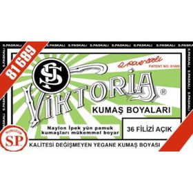 Viktoria 36 Filizi Açık Toz Kumaş Boyası
