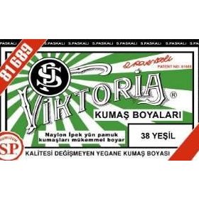 Viktoria 38 Yeşil Toz Kumaş Boyası