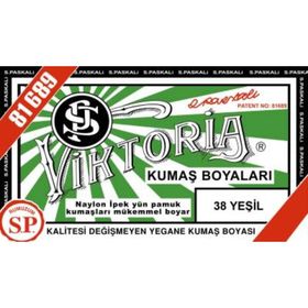 Viktoria 38 Yeşil Toz Kumaş Boyası