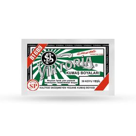 Viktoria 39 Koyu Yeşil Toz Kumaş Boyası