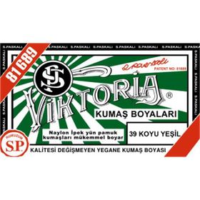 Viktoria 39 Koyu Yeşil Toz Kumaş Boyası