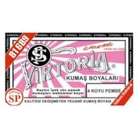 Viktoria 4 Koyu Pembe Kumaş Boyası