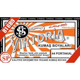 Viktoria 44 Portakal Toz Kumaş Boyası