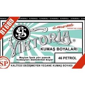Viktoria 46 Petrol Toz Kumaş Boyası