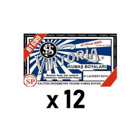 Viktoria 51 Lacivert Koyu Toz Kumaş Boyası