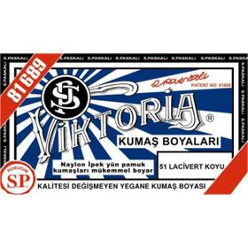 Viktoria 51 Lacivert Koyu Toz Kumaş Boyası
