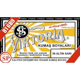 Viktoria 56 Altın Sarı Toz Kumaş Boyası