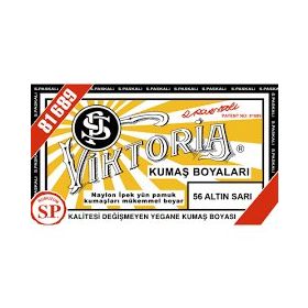 Viktoria 56 Altın Sarısı Kumaş Boyası