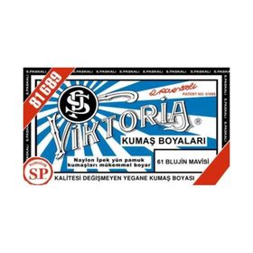 Viktoria 61 Blujin Mavisi Toz Kumaş Boyası