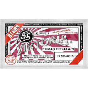 Viktoria 81689 Fes Rengi Kumaş Boyası