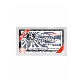 Viktoria 81689 Kurşuni 10 gr Kumaş Boyaları