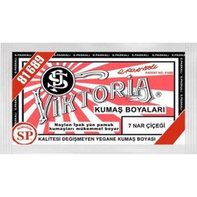 Viktoria 81689 Nar Çiçeği Kumaş Boyası