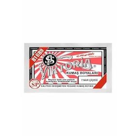 Viktoria 81689 Nar Çiçeği Kumaş Boyası