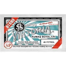 Viktoria 81689 Petrol Kumaş Boyası