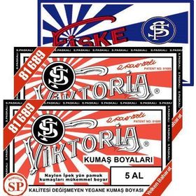 Viktoria Al 2Pk+Fiske Sabitleme 1Pk Kumaş Boyası