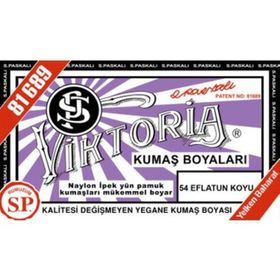 Viktoria Eflatun Koyu N 54 Toz Kumaş Boyası