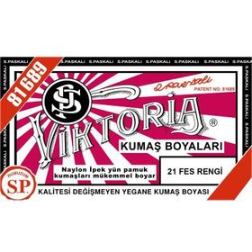 Viktoria Fes Rengi N 21 Toz Kumaş Boyası