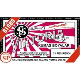 Viktoria Fes Rengi N 21 Toz Kumaş Boyası