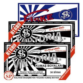 Viktoria Koyu Lacivert 2Pk+Fiske Sabitleme 1Pk Kumaş Boyası