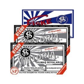 Viktoria Kurşuni 2Pk+Fiske Sabitleme 1Pk Kumaş Boyası Koyu
