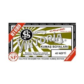 Viktoria Nefti 2Pk+Fiske Sabitleme 1Pk Kumaş Boyası
