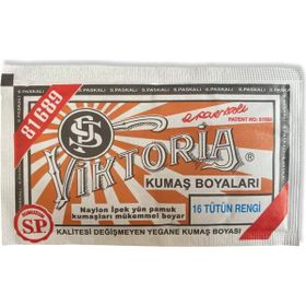 Viktoria Tütün Rengi N 16 Toz Kumaş Boyası