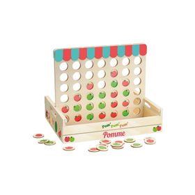 Vilac Four Apples In A Row Sıralı 4 Elma Oyunu
