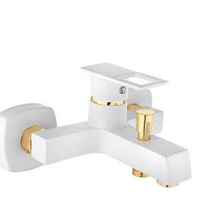 Vilas Trento Elit Beyaz Gold Mix Duş Banyo Bataryası
