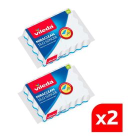 Vileda 2 Paket 2'li Miraclean Silgi Sünger