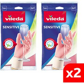Vileda 2 Paket 2'li Sensitive Küçük Boy Bulaşık Eldiveni