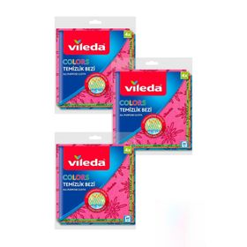 Vileda 4'lü Colors Renkli Temizlik Bezi (2 adet)