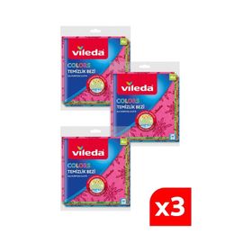 Vileda 4'lü Colors Renkli Temizlik Bezi (2 adet)